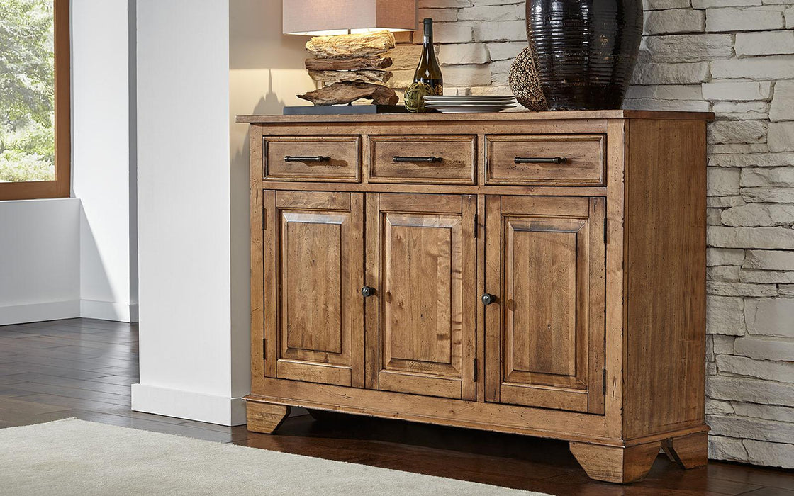 A-America Furniture Bennett Server in Smoky Quartz