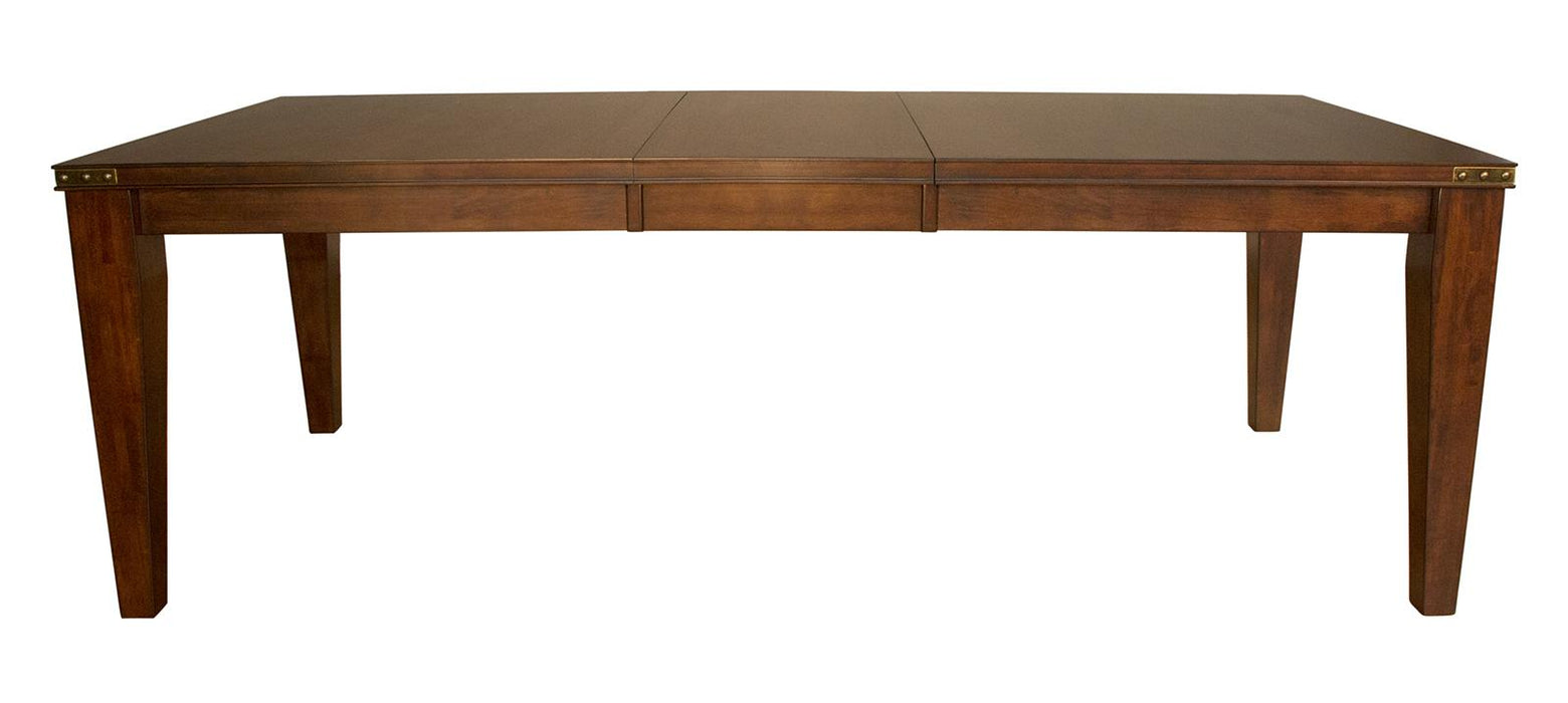A-America Furniture Carter Rectangular Leg Table in Rich Tobacco