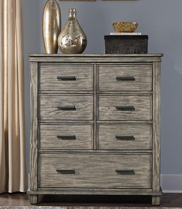 A-America Furniture Glacier Point Chest in Greystone