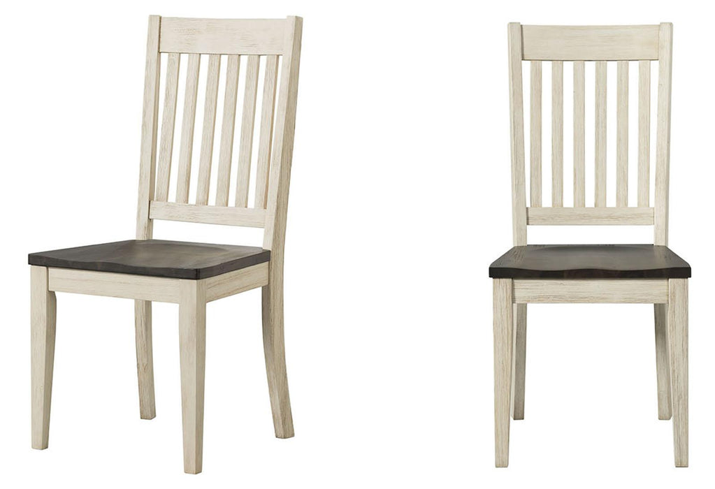 A-America Furniture Huron Slatback Side Chair in Coffee (Set of 2)