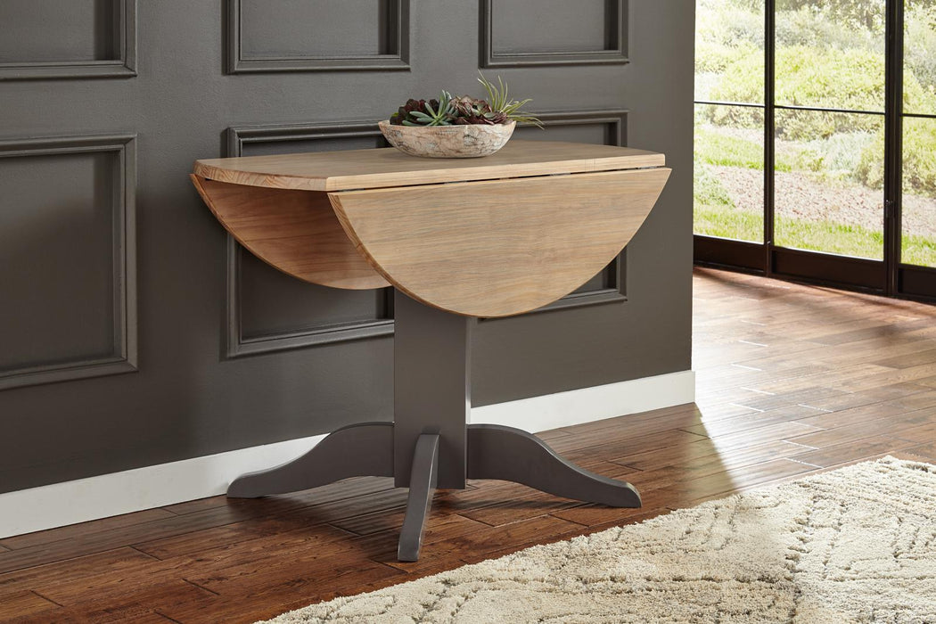 A-America Furniture Port Townsend 42" Drop Leaf Table in Seaside Pine