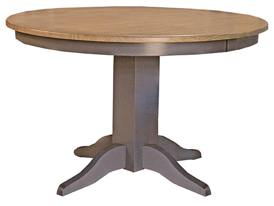A-America Furniture Port Townsend 48" Round Table in Seaside Pine
