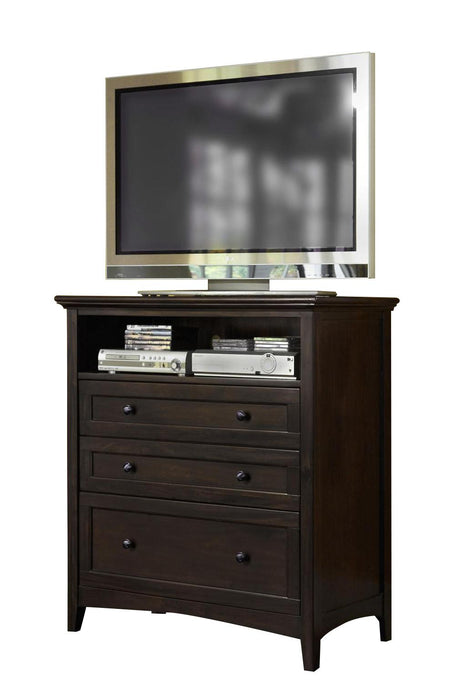 A-America Westlake Media Chest in Dark Mahogany