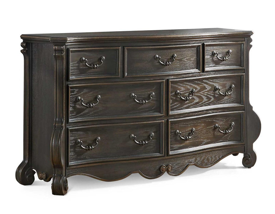 Steve Silver Rhapsody 7 Drawer Dresser in Molasses