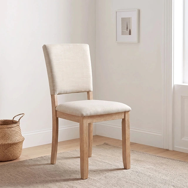 Salvino Side Chair (4/CTN) Natural