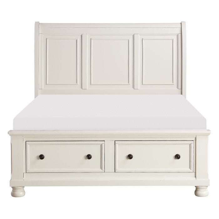 Laurelin (3)Eastern King Sleigh Platform Bed with Footboard Storage