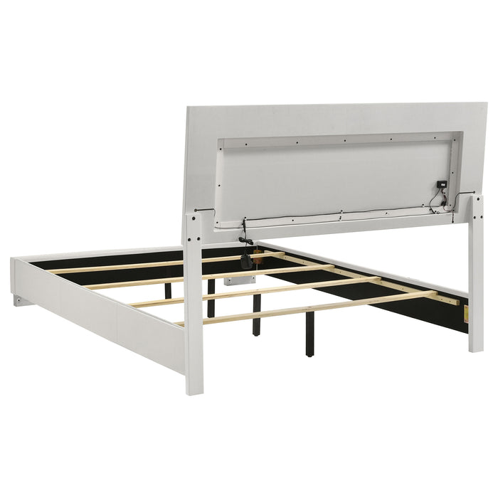 Felicity Panel Bed with LED Lighting