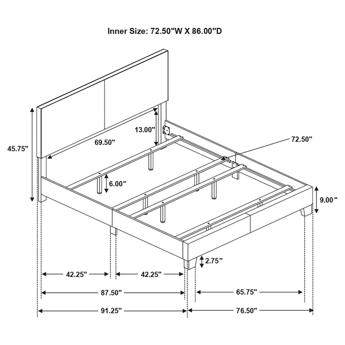 Dorian Panel Bed