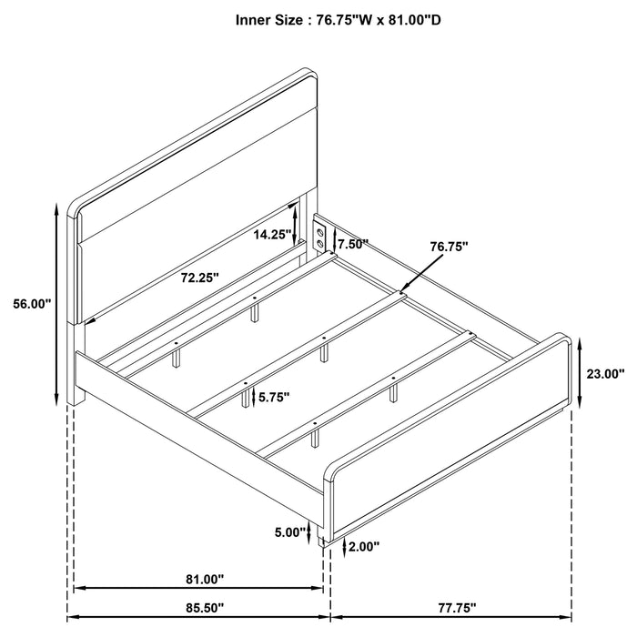 Ladera Panel Bed