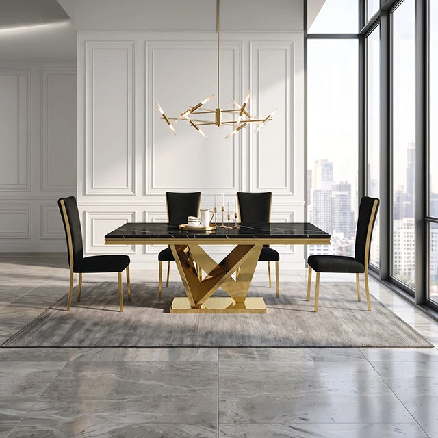 Valdevers Dining Table CM3294SVBK-T-TABLE