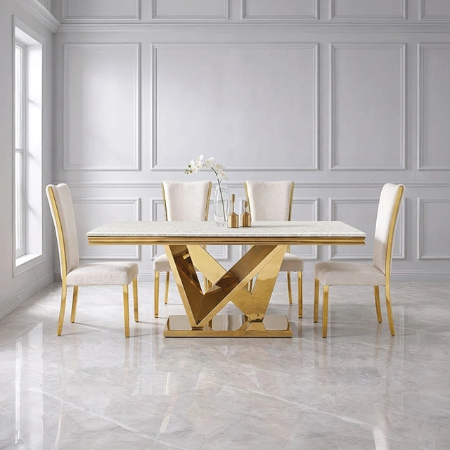 Valdevers Dining Table CM3294SVBK-T-TABLE