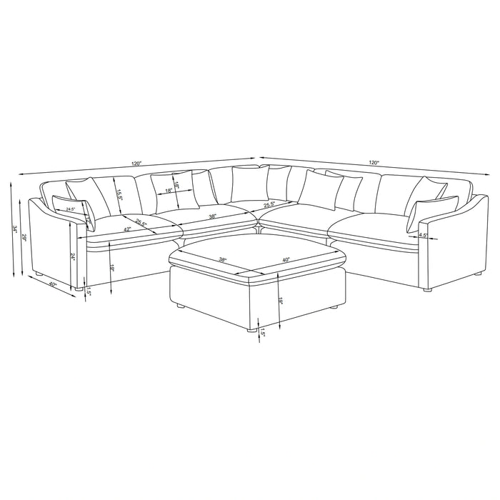 Hobson Modular Sectional Sofa