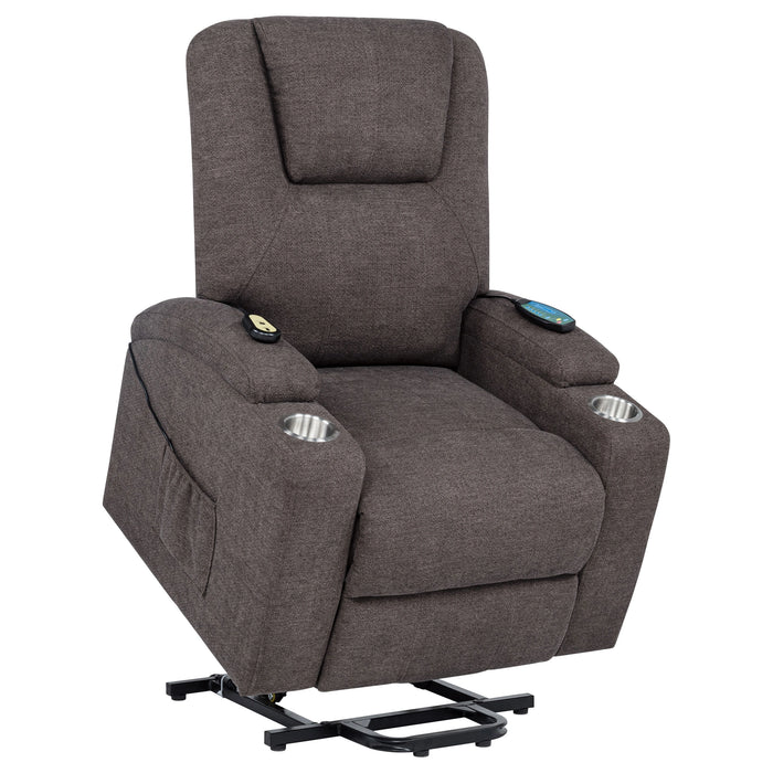 Louie Power Lift Massage Recliner