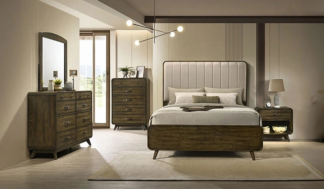 Heswall Bed Rustic Oak