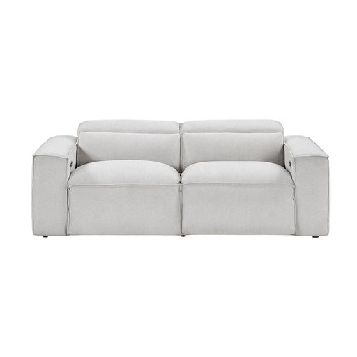 Phoebe-(2)Power Double Reclining Love Seat with Power Headrests image