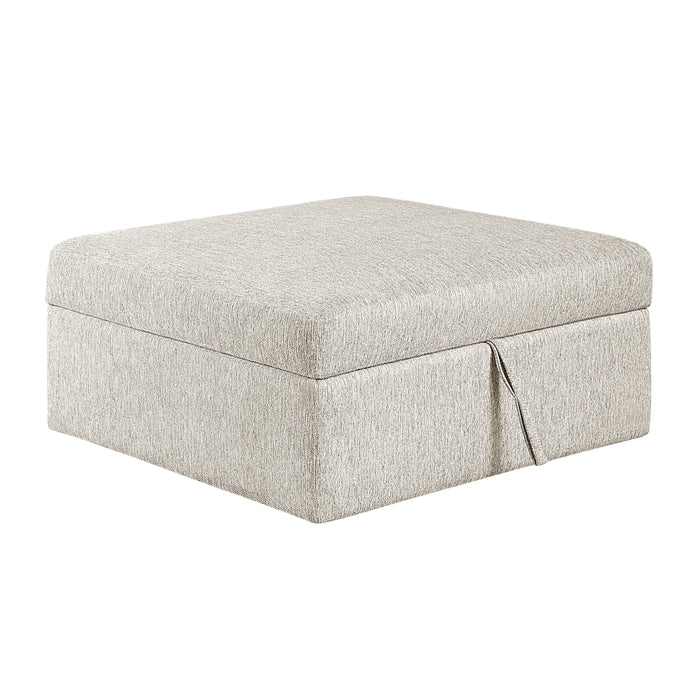 Isla-Storage Ottoman with Casters image