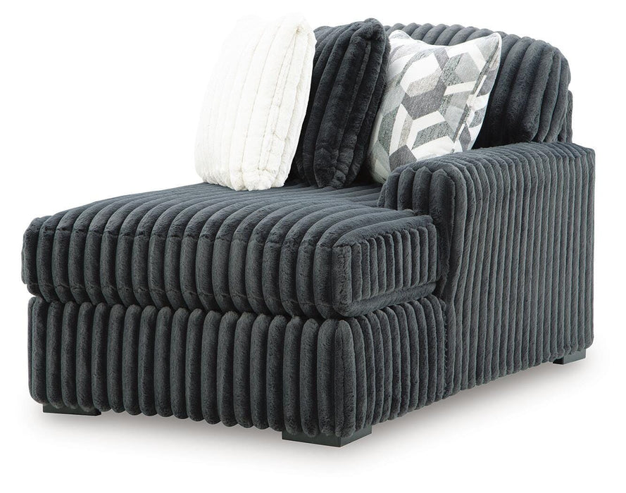 Midnight-Madness Sectional Sofa with Chaise