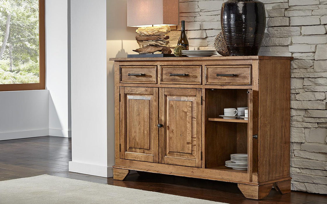 A-America Furniture Bennett Server in Smoky Quartz