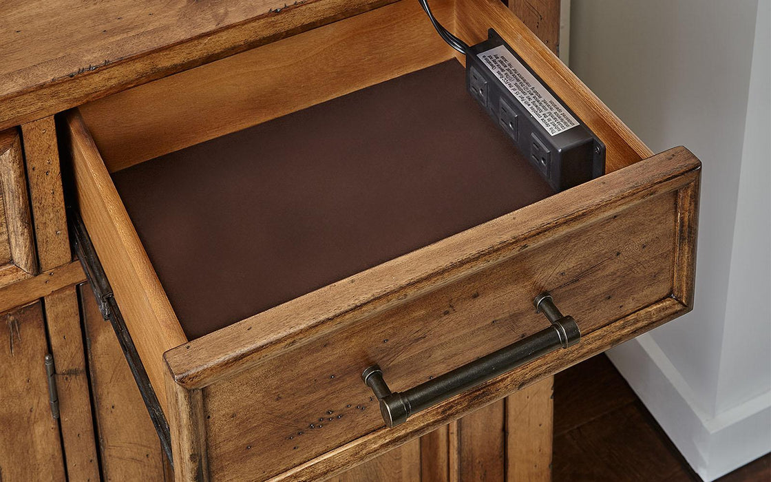 A-America Furniture Bennett Server in Smoky Quartz