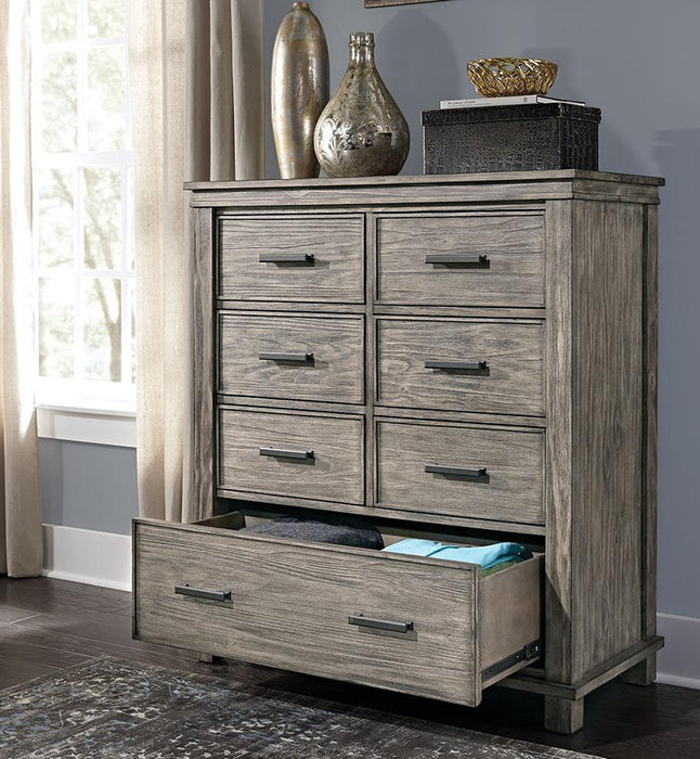 A-America Furniture Glacier Point Chest in Greystone