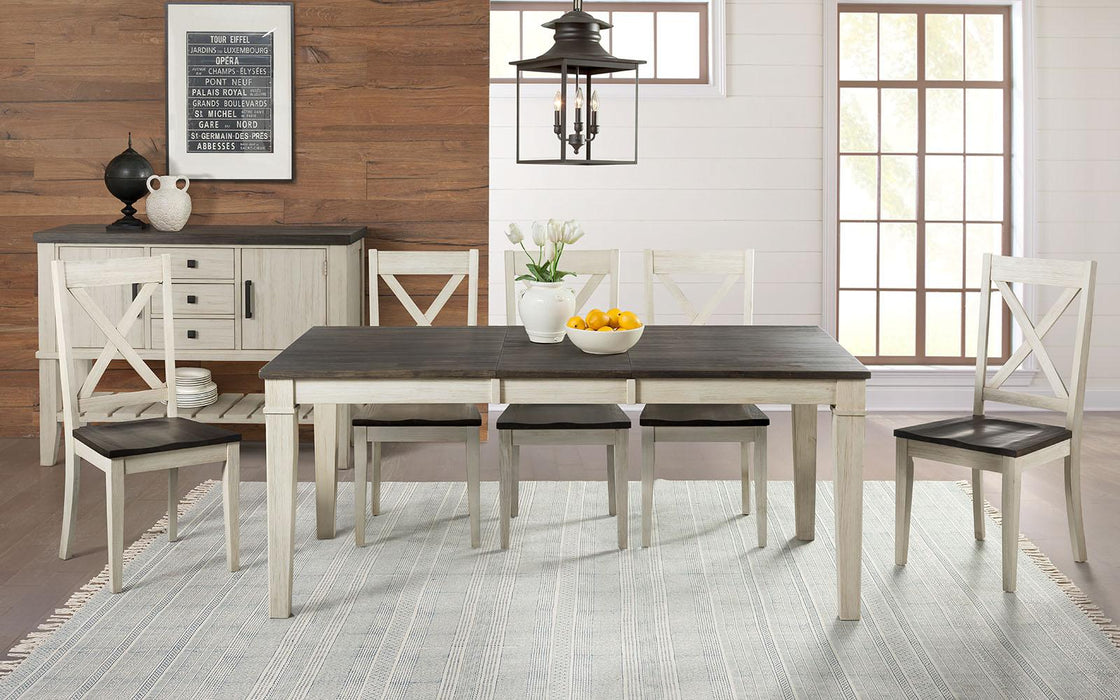 A-America Furniture Huron Leg Table in Coffee