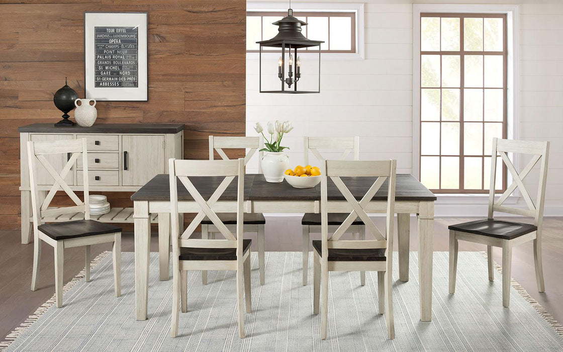 A-America Furniture Huron Leg Table in Coffee
