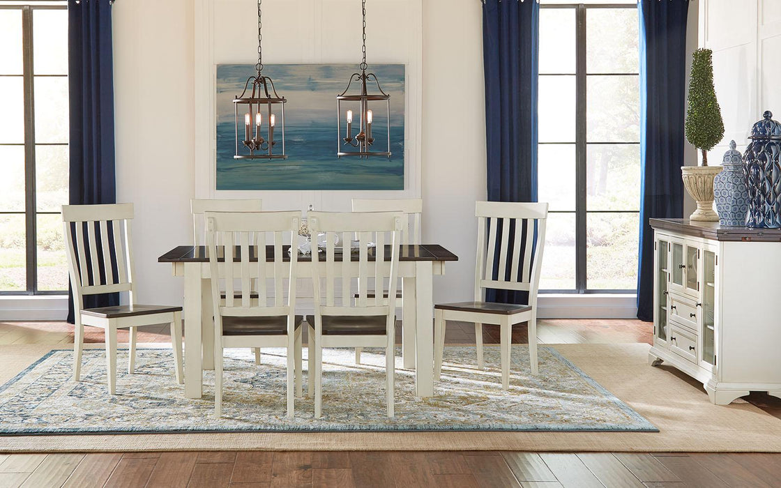A-America Furniture Mariposa Dining Table in Coffee