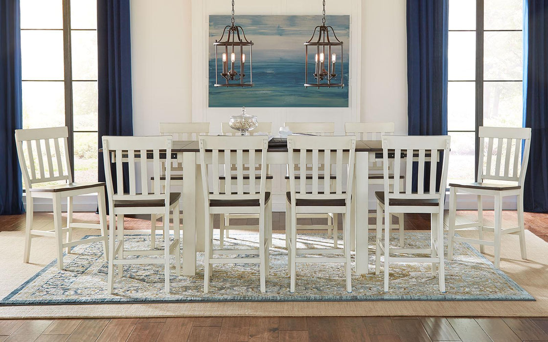 A-America Furniture Mariposa Gathering Table in Coffee