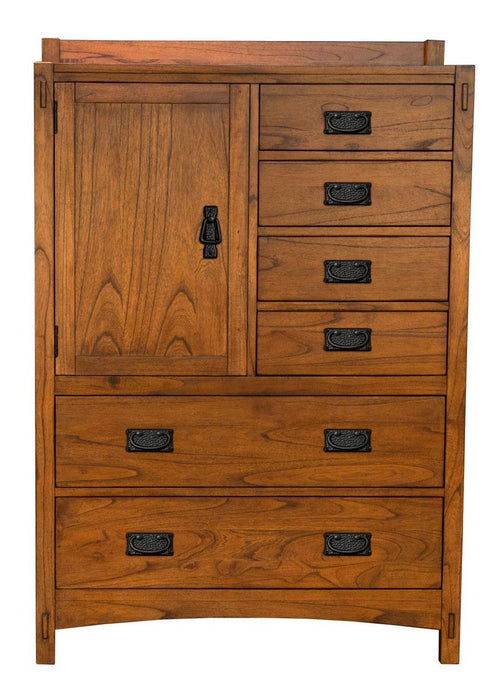 A-America Furniture Mission Hill Door Chest in Harvest