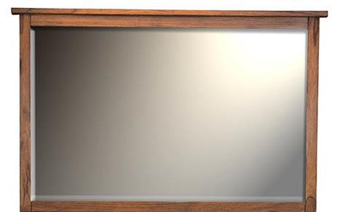 A-America Furniture Mission Hill Mirror in Harvest