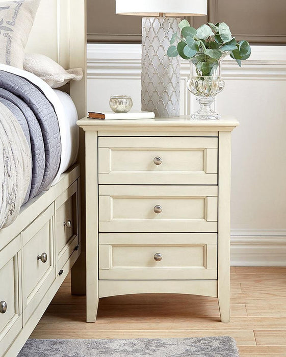 A-America Furniture Northlake Nightstand in White Linen