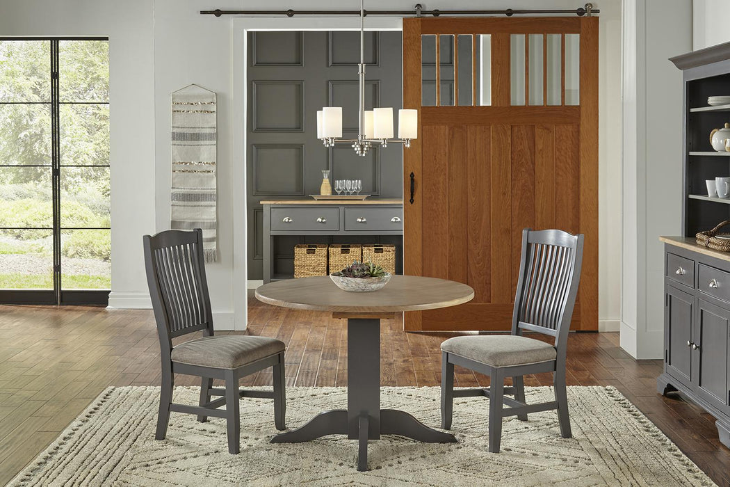 A-America Furniture Port Townsend 42" Drop Leaf Table in Seaside Pine
