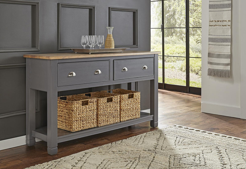 A-America Furniture Port Townsend Server in Seaside Pine