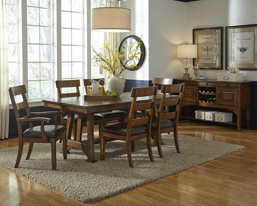 A-America Ozark Plank Side Chair in Mango (Set of 2)
