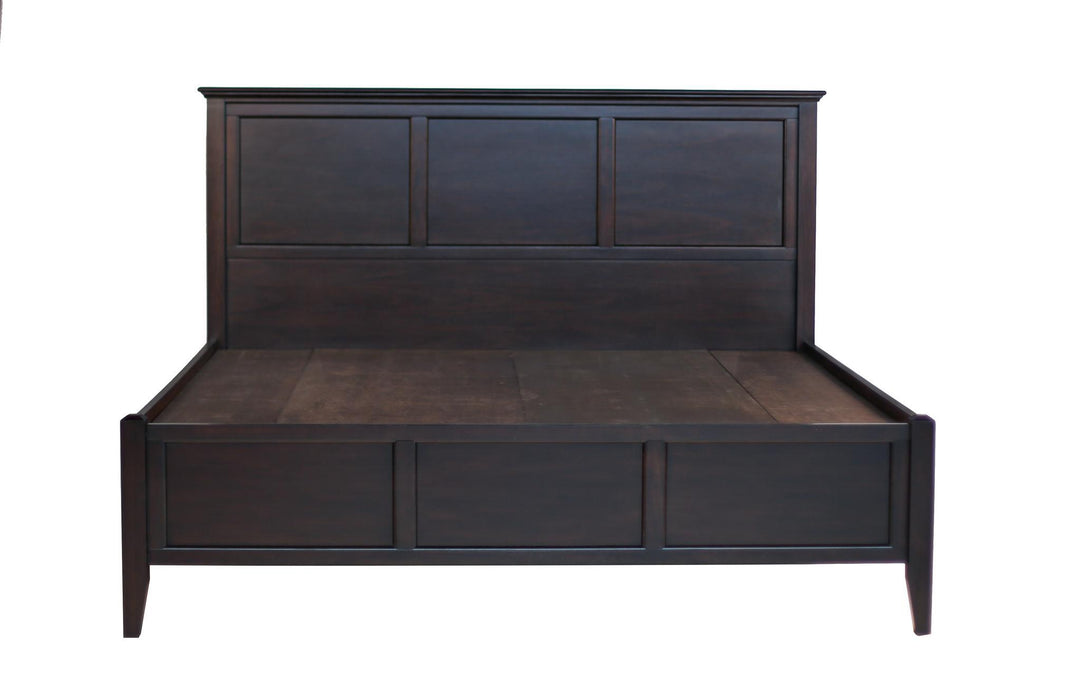 A-America Westlake King Storage Bed in Dark Mahogany