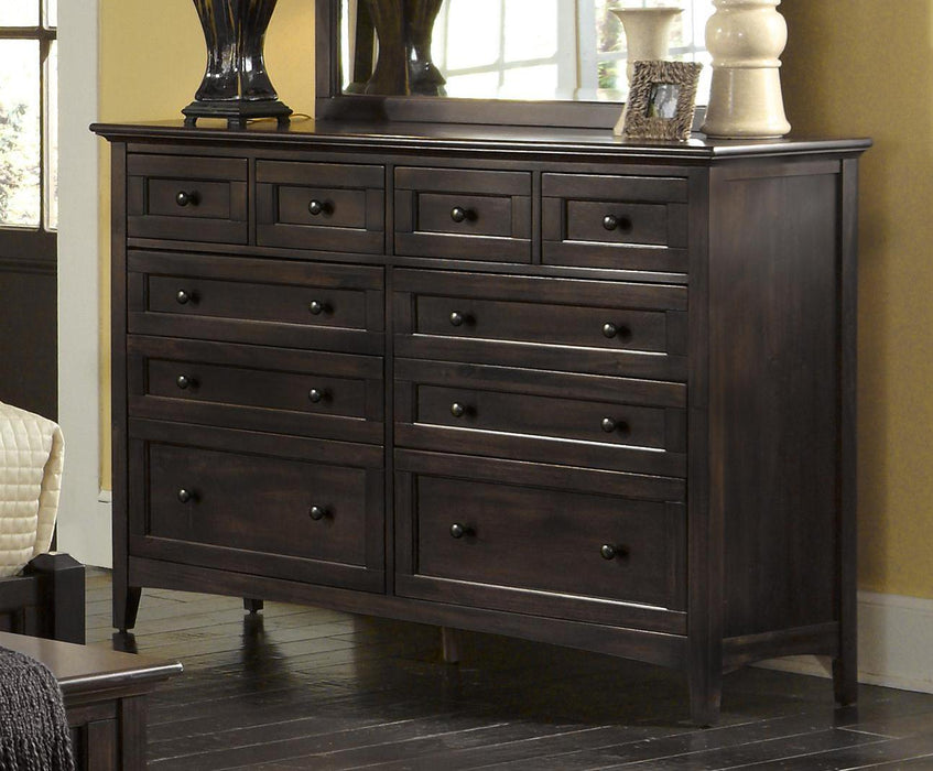 A-America Westlake Master Dresser in Dark Mahogany
