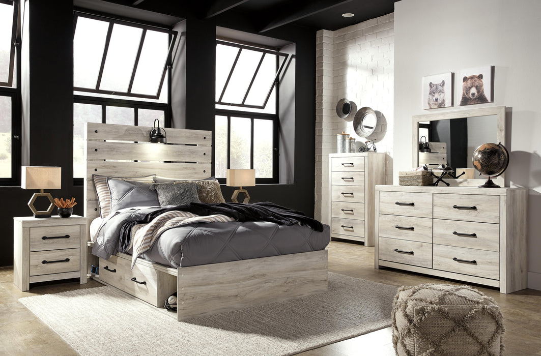 Cambeck Bed with 4 Storage Drawers