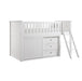 Galen-(4) Low Loft Bunk with Dresser image
