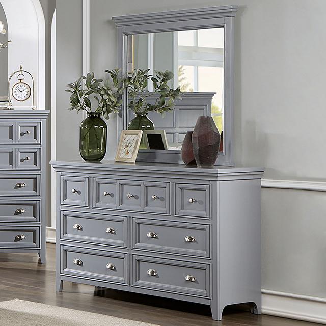 CASTLILE Dresser, Gray Freight Direct Furniture (Farmington, NM) CASTLILE Dresser, Gray Freight Direct Furniture (Farmington, NM)