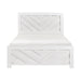 Corbin Full Bed White image