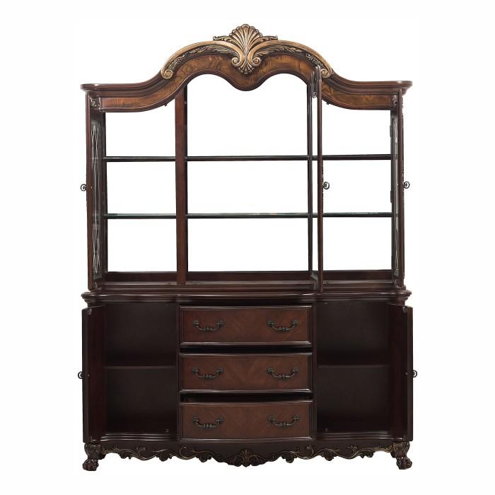 Deryn Park Buffet and Hutch in Dark Cherry 2243-50*