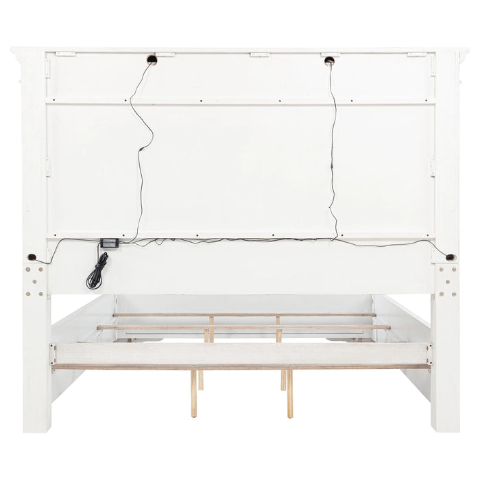 McKinney Panel Bed with LED Lighting
