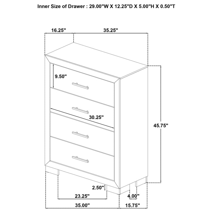 Arielle Chest of Drawers