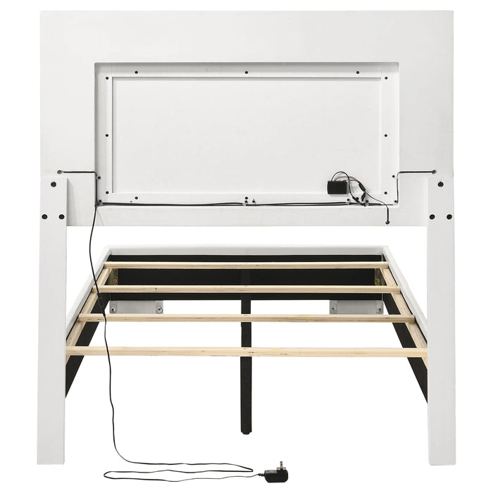Felicity Panel Bed with LED Lighting