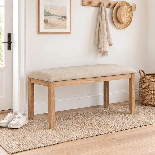 Salvino Dining Bench Natural