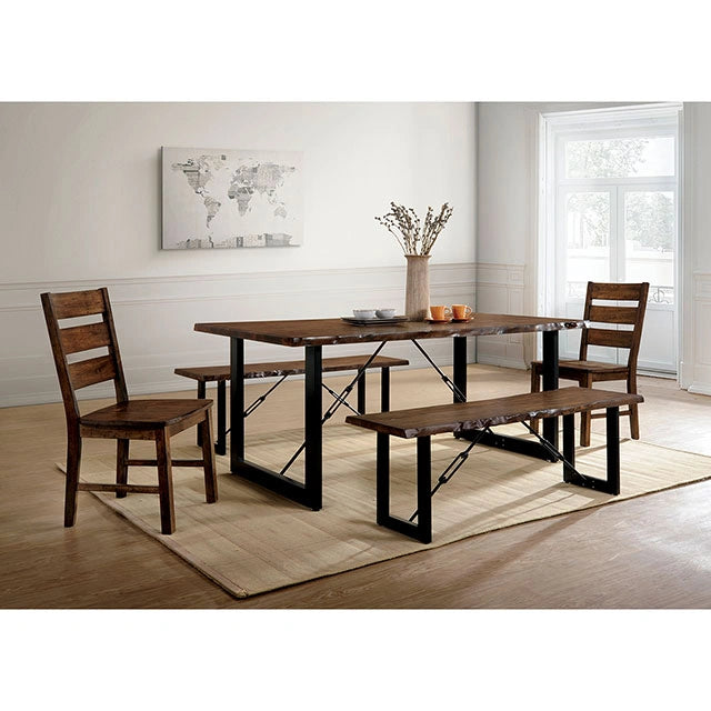 Dulce 6 Pc Dining Table Set w/ Bench