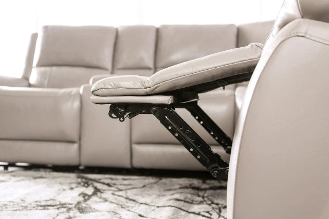 GORGIUS Power Recliner, Light Gray