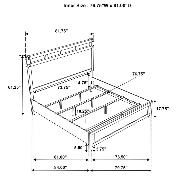 Hazlewood Panel Bed