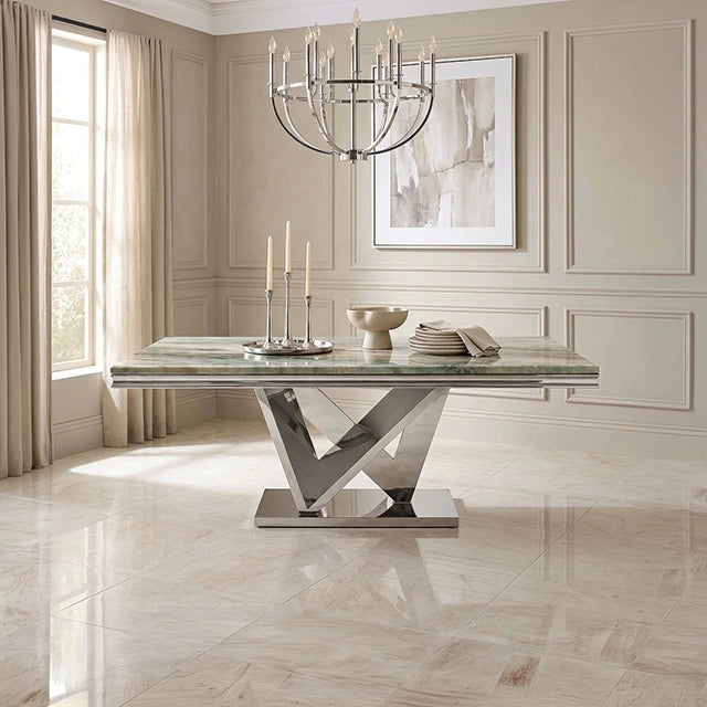 Valdevers Dining Table CM3294SVBK-T-TABLE