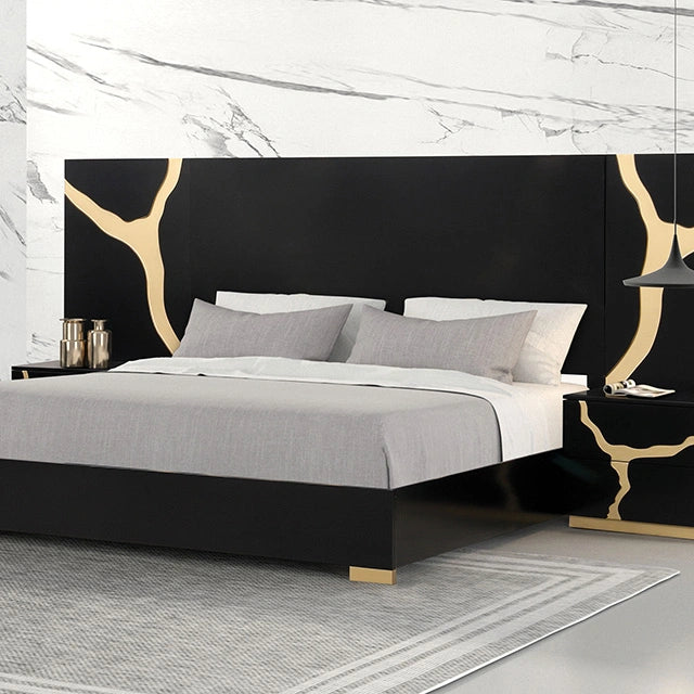 Goldsberg Bed Black/Gold